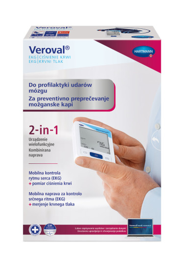 Veroval merilnik krvnega tlaka, ECG/BPM LG 11, 1 merilnik Veroval merilnik krvnega tlaka, ECG/BPM LG 11, 1 merilnik