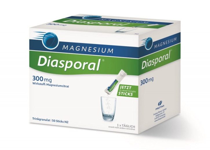 Magnesium Diasporal 300 mg, granulat za pripravo napitka, 50 vrečk Magnesium Diasporal 300 mg, granulat za pripravo napitka, 50 vrečk