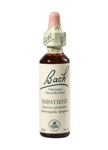 Bach Impatiens, kapljice št. 18 - žlezava nedotika, 20 ml Bach Impatiens, kapljice št. 18 - žlezava nedotika, 20 ml