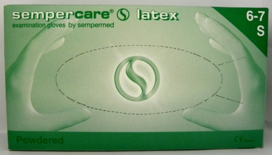 Rokavice Sempercare, velikost S, 100x