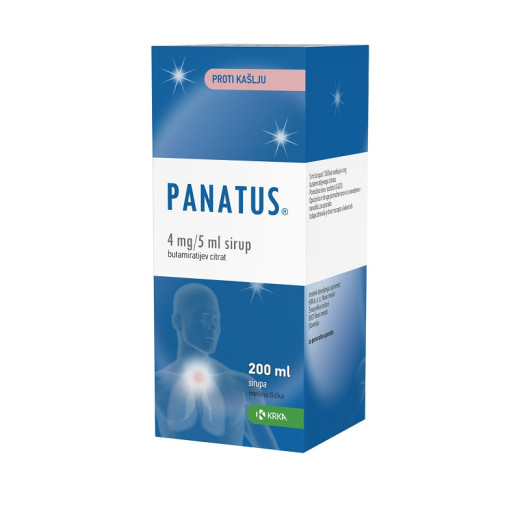 Panatus 4 mg/5 ml, sirup, 200 ml Panatus 4 mg/5 ml, sirup, 200 ml