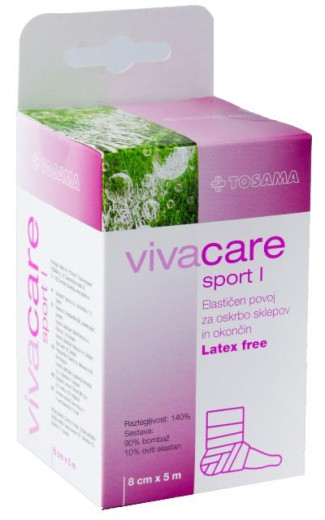 Vivacare sport I povoj 8 cm x 5 m Vivacare sport I povoj 8 cm x 5 m