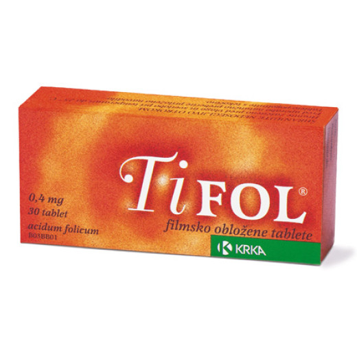 Tifol 0,4 mg, 30 filmsko obloženih tablet Tifol 0,4 mg, 30 filmsko obloženih tablet