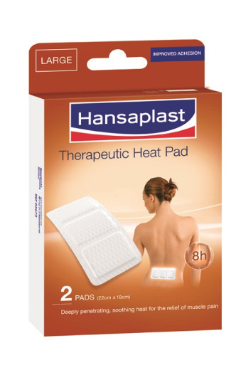 Hansaplast Therapeutic Heat Pad, terapevtski toplotni obliži - veliki, 2 obliža Hansaplast Therapeutic Heat Pad, terapevtski toplotni obliži - veliki, 2 obliža