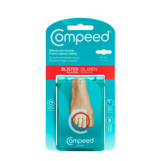 Compeed, obliži za žulje na prstih, 8 obližev Compeed, obliži za žulje na prstih, 8 obližev