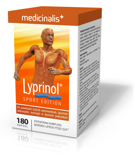 Medicinalis Lyprinol Sport, 180 kapsul
