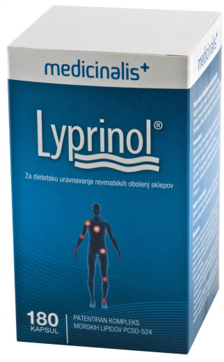 Medicinalis Lyprinol, 180 kapsul