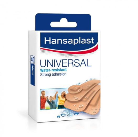 Hansaplast Universal, univerzalni obliži, 40 obližev Hansaplast Universal, univerzalni obliži, 40 obližev
