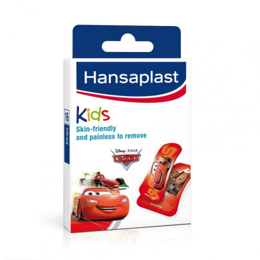 Hansaplast Disney Cars, obliži za otroke z motivom Avtomobili, 16 obližev Hansaplast Disney Cars, obliži za otroke z motivom Avtomobili, 16 obližev