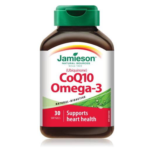 Jamieson CoQ10 z Omega 3, 30 kapsul Jamieson CoQ10 z Omega 3, 30 kapsul