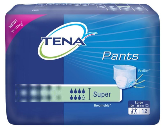 Tena Pants Super (L), 12 kosov