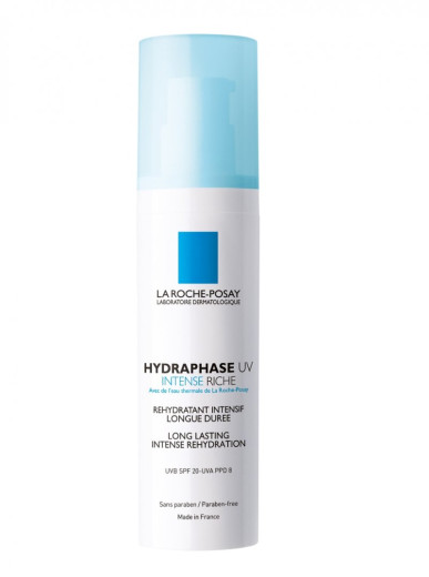 La Roche-Posay Hydraphase UV Intense, bogata vlažilna krema, 50 ml La Roche-Posay Hydraphase UV Intense, bogata vlažilna krema, 50 ml