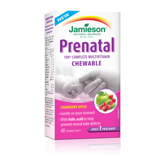 Jamieson Prenatal bonboni za nosečnice, 60 bonbonov Jamieson Prenatal bonboni za nosečnice, 60 bonbonov