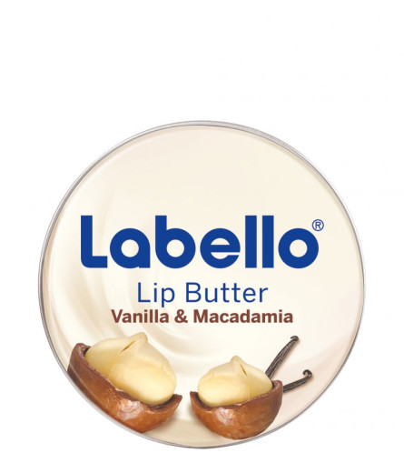 Labello Lip Butter, balzam za ustnice - vanilija in makadamija, 19 ml