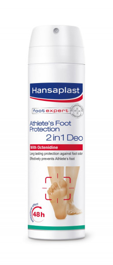 Hansaplast Foot Protection, dezodorant za noge 2 v 1, 150 ml Hansaplast Foot Protection, dezodorant za noge 2 v 1, 150 ml