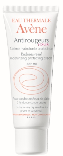 Avene Antirougeurs Jour, vlažilna zaščitna krema - ZF20, 40 ml Avene Antirougeurs Jour, vlažilna zaščitna krema - ZF20, 40 ml