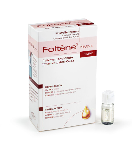Foltene Pharma ampule proti izpadanju las za ženske 100 ml (12 x 8,33 ml) Foltene Pharma ampule proti izpadanju las za ženske 100 ml (12 x 8,33 ml)