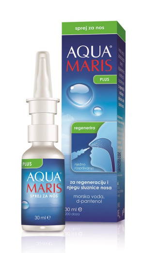 Aqua Maris Plus, pršilo za nos, 30 ml Aqua Maris Plus, pršilo za nos, 30 ml