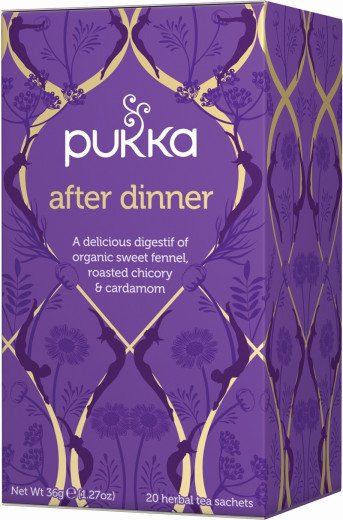 Pukka After Dinner, ekološki čaj, 20 vrečk