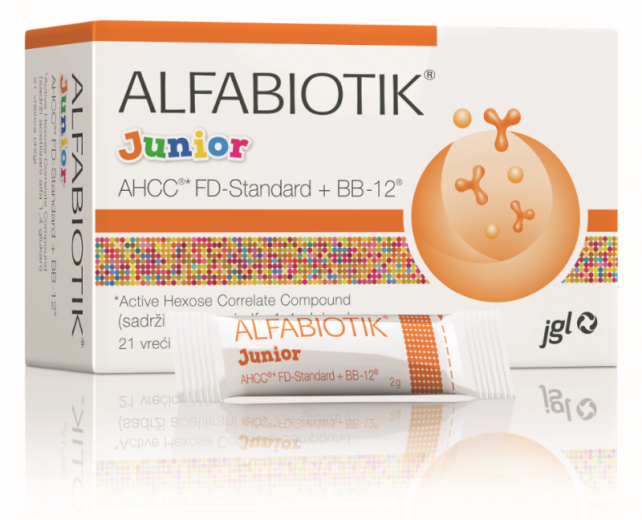 Alfabiotik Junior, 21 vrečk