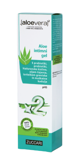 Aloe Vera X2, Aloe intimni gel, 80 ml Aloe Vera X2, Aloe intimni gel, 80 ml