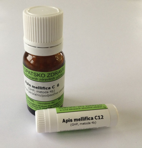 Apis mellifica, kroglice za peroralno/podjezično uporabo - C6, 10 g Apis mellifica, kroglice za peroralno/podjezično uporabo - C6, 10 g
