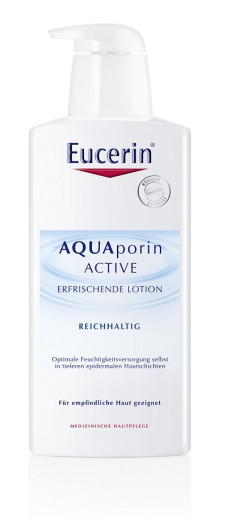 Eucerin Aquaporin Active, osvežujoč bogat losjon, 400 ml Eucerin Aquaporin Active, osvežujoč bogat losjon, 400 ml