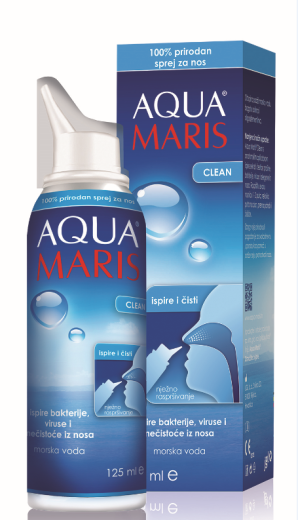 Aqua Maris Clean, pršilo za nos, 125 ml Aqua Maris Clean, pršilo za nos, 125 ml