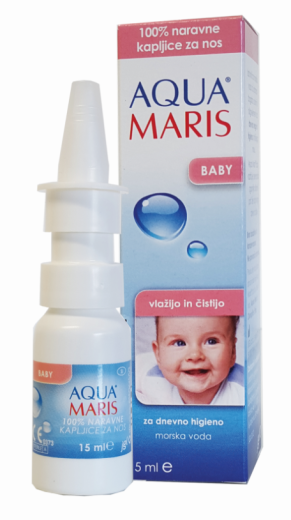 Aqua Maris Baby, kapljice za nos, 15 ml Aqua Maris Baby, kapljice za nos, 15 ml