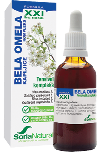 Soria Natural Bela Omela Kompleks XXI kapljice, 50 ml Soria Natural Bela Omela Kompleks XXI kapljice, 50 ml
