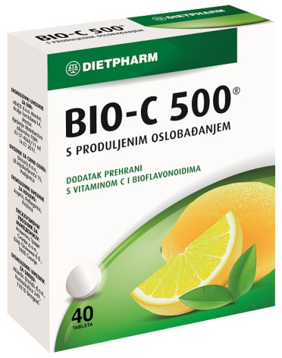 DietPharm Bio-C 500, 40 tablet DietPharm Bio-C 500, 40 tablet