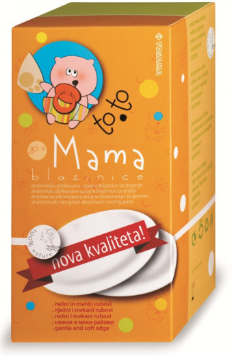 To.to Mama blazinice za dojenje, 30 kosov