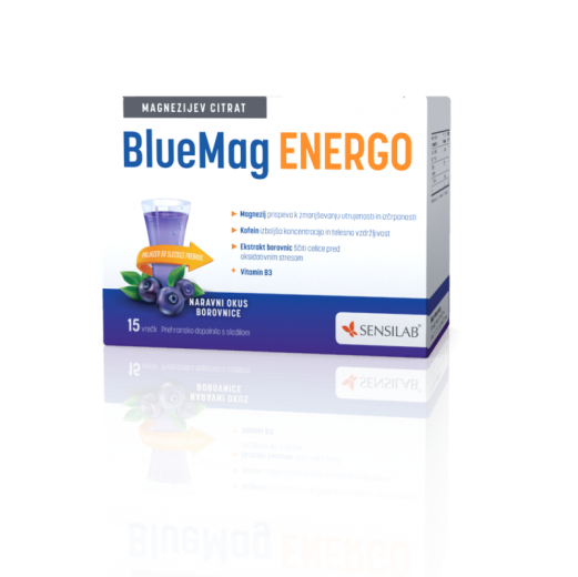 Sensilab BlueMag Energo, 15 vrečk Sensilab BlueMag Energo, 15 vrečk