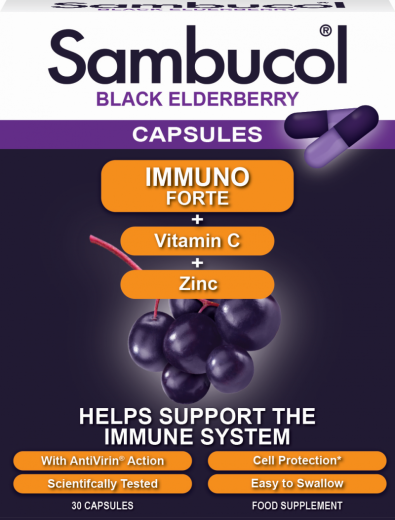 Sambucol Immuno Forte, 30 kapsul