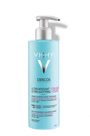 Vichy Dercos, Ultra Apaisant čistilna krema za lase, barvani lasje, 250 ml Vichy Dercos, Ultra Apaisant čistilna krema za lase, barvani lasje, 250 ml