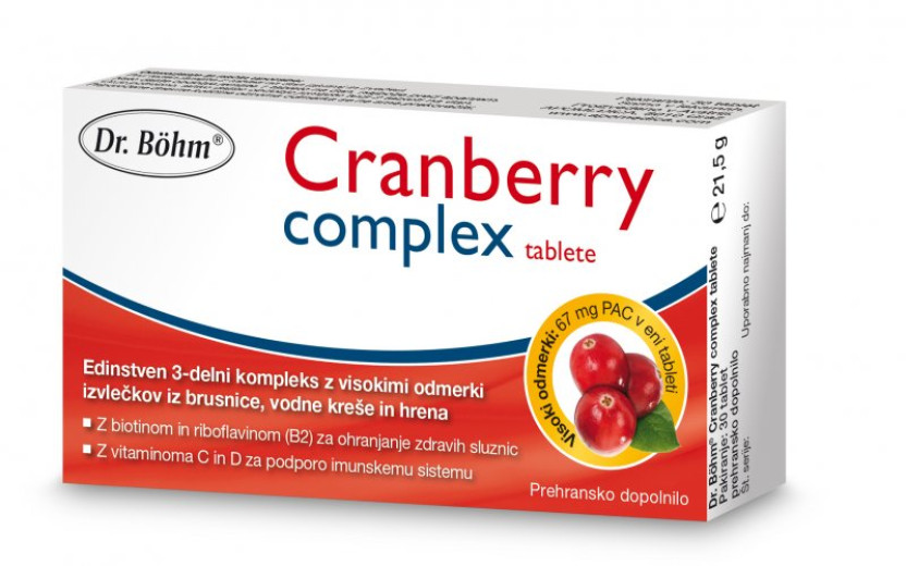 Dr. Böhm, Cranberry complex, 30 tablet Dr. Böhm, Cranberry complex, 30 tablet