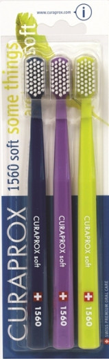 Curaprox CS 1560 Soft, zobna ščetka - trojno pakiranje