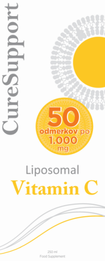 CureSupport Liposomalni Vitamin C, 250 ml CureSupport Liposomalni Vitamin C, 250 ml