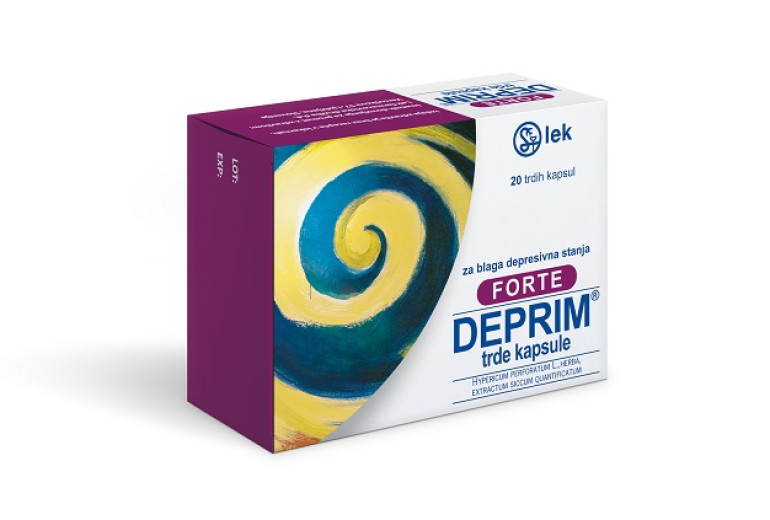 Deprim Forte, 20 trdih kapsul