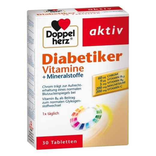 Doppelherz Aktiv Diabetiker, 30 tablet Doppelherz Aktiv Diabetiker, 30 tablet
