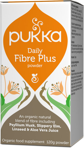 Pukka Daily Fibre Plus, prašek, 120 g