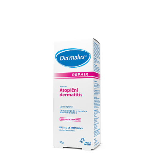 Dermalex repair krema za atopični dermatitis za odrasle, 30 g