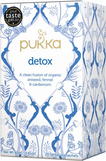 Pukka Detox, ekološki čaj, 20 vrečk Pukka Detox, ekološki čaj, 20 vrečk