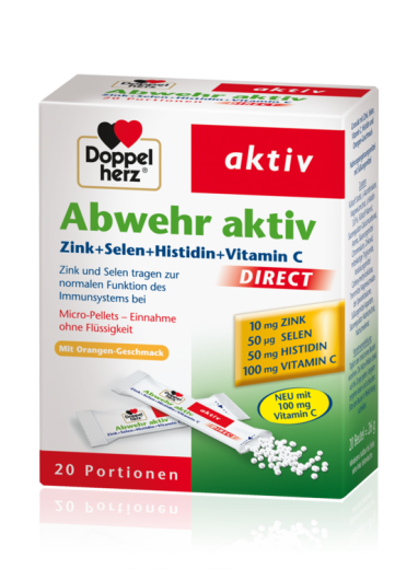 Doppelherz Aktiv Odpornost direkt, 20 vrečk Doppelherz Aktiv Odpornost direkt, 20 vrečk