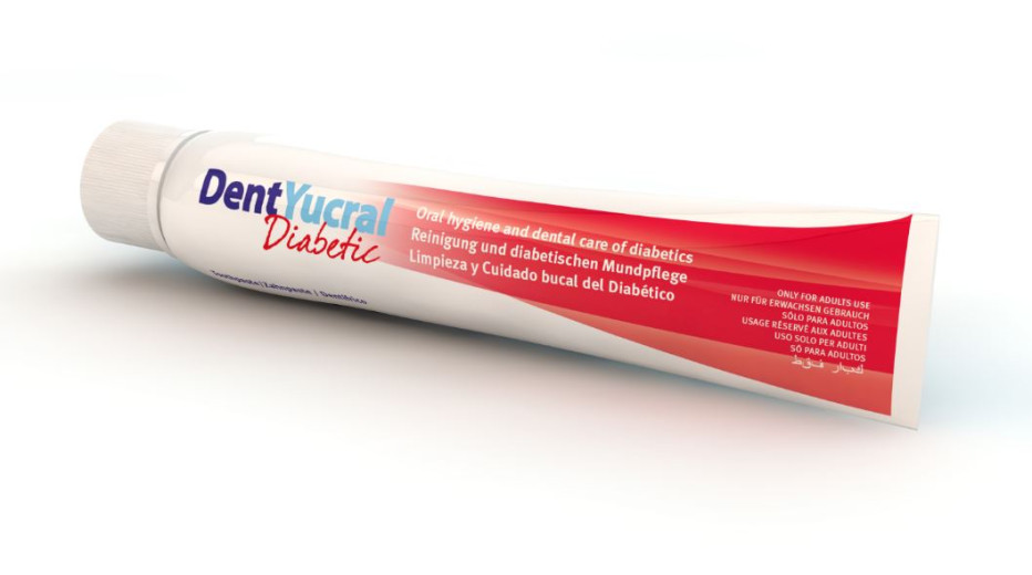 DentYucral Diabetic, zobna pasta, 75 ml Kozmetika