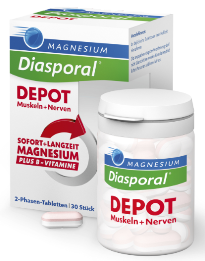 Magnesium Diasporal Depot, 30 tablet Magnesium Diasporal Depot, 30 tablet