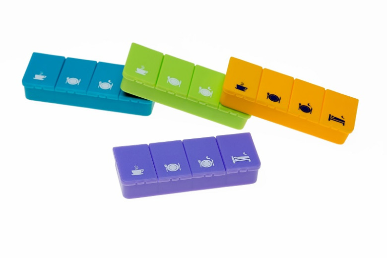 Prolat Dozator za tablete dnevni, Elena mini, 1 kos Prolat Dozator za tablete dnevni, Elena mini, 1 kos