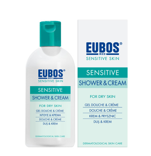 Eubos Med Sensitive Shower & Cream, krema za prhanje 200 ml Eubos Med Sensitive Shower & Cream, krema za prhanje 200 ml