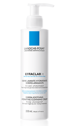 La Roche-Posay Effaclar H, krema za umivanje obraza, 200 ml La Roche-Posay Effaclar H, krema za umivanje obraza, 200 ml