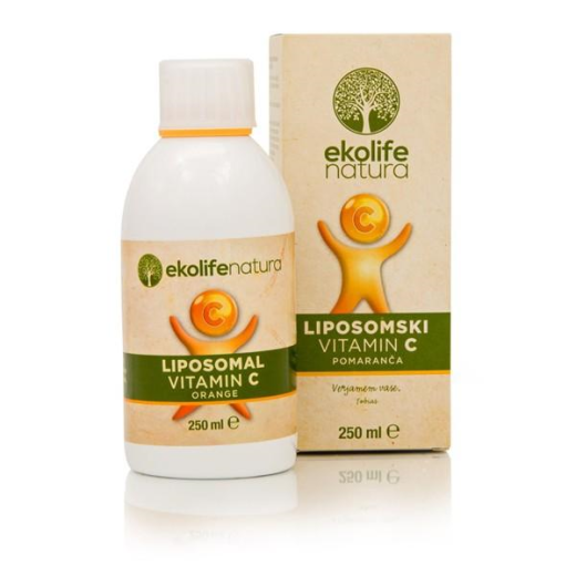Ekolife Natura Liposomski Vitamin C, tekočina, 250 ml Ekolife Natura Liposomski Vitamin C, tekočina, 250 ml